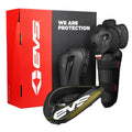EVS Slam Combo Powersports Protection Package with R2 Race Collar, Knee and Elbow Guards – Black for Adults