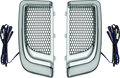 Kuryakyn Tracer Lower Fairing Grill Chrome for Harley Davidson Touring Models Part #5063