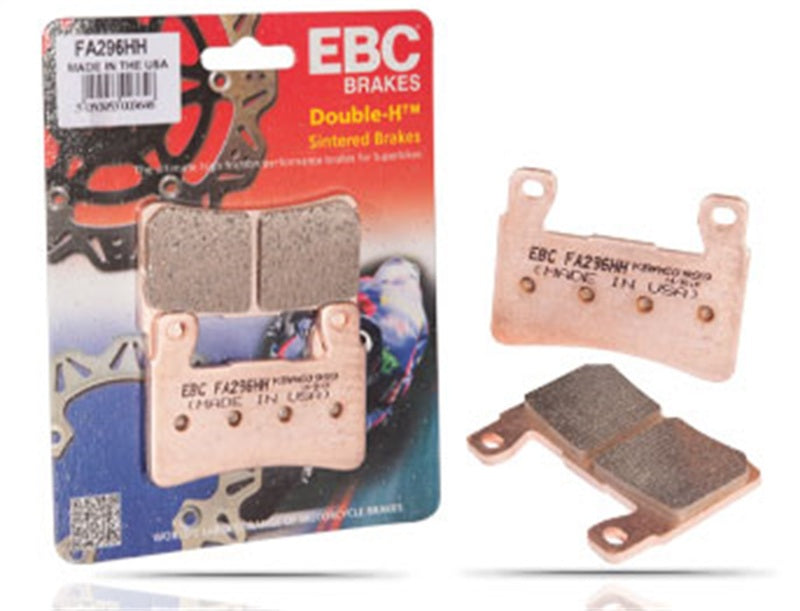 EBC Powersports Double-H Sintered Brake Pads for Honda VFR1200F and VFR1200X Models