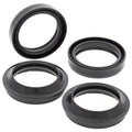 All Balls Racing Fork Oil Seal & Dust Seal Kit for Yamaha TMAX XP500, YZF-R6, FZ6R and More - Part #56-156