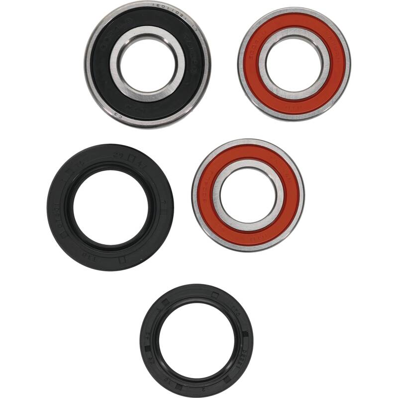 Pivot Works Premium Wheel Bearing Kit for Kawasaki KLX400R and KLX400SR – Part Number 25-1117-P