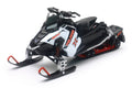 New Ray Toys Polaris Switchback Pro-X 800 Snowmobile Scale Model - White, 1:16 Scale