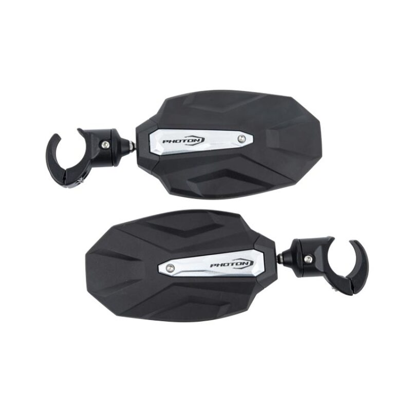 Seizmik Photon Side View Mirror for UTVs - Adjustable 1.75-2 inch ROP Clamp Pair