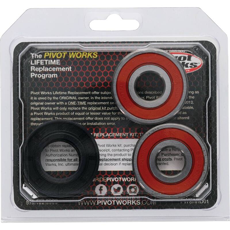 Pivot Works Premium Wheel Bearing Kit for Honda ATC Models - Part Number 25-1317-P