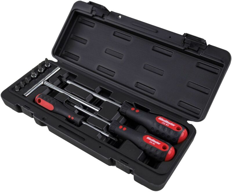 BikeMaster JIS Screwdriver Kit for Japanese Motorcycle Maintenance - Part Number 101013