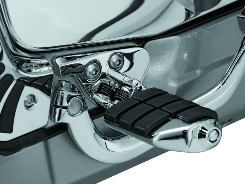 Kuryakyn Driver Peg Mounts for Honda Gold Wing GL1800 and F6B Chrome - Part 4544