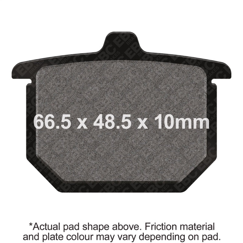 EBC Powersports FA30V Semi-Sintered Vee Brake Pads for Honda CB750F, CB900C, and GL1100 Models