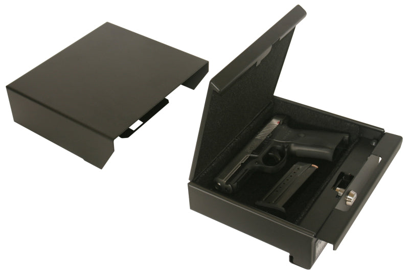 Tuffy Products Conceal Carry Valuables Safe with Locking Mounting Sleeve for Vehicles and Home