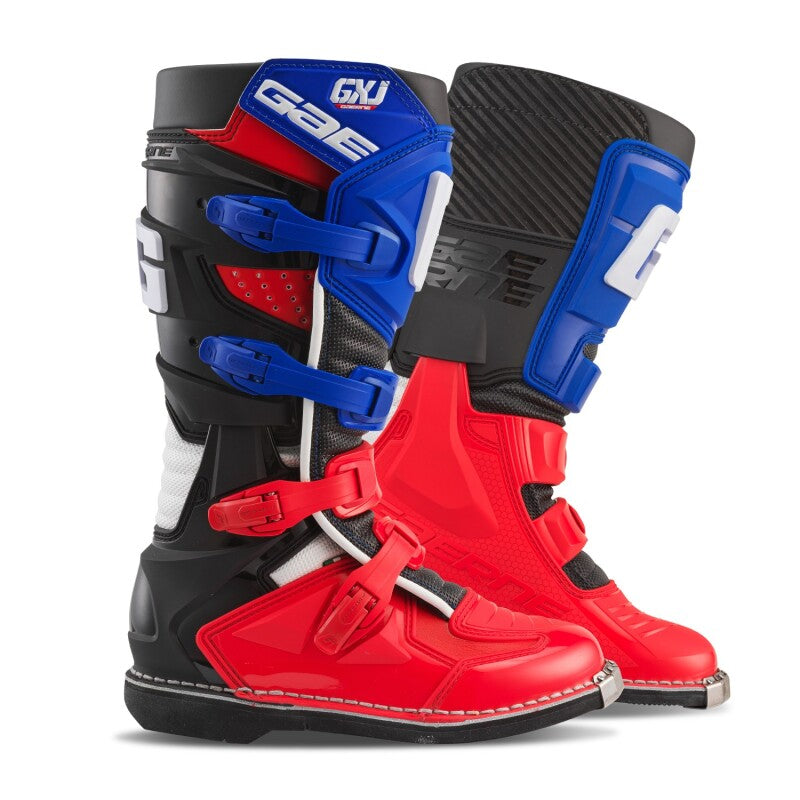 Gaerne GXJ Youth Motocross Boots Size 5 – Red, White & Blue | Durable PowerSports Gear