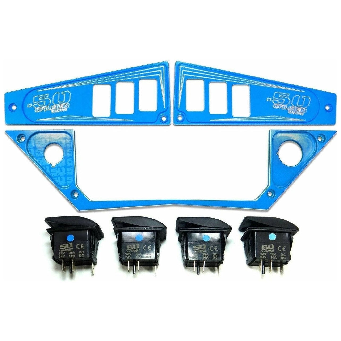 Polaris RZR XP 1000 (2017-2023) Ride Command 6 Switch Dash Panel