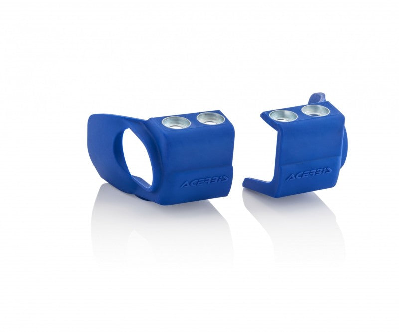 Acerbis Fork Shoe Protectors for Yamaha YZ and FX Models – Blue (Part #2709700211)