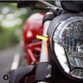 New Rage Cycles 16+ Ducati Monster 1200 R Front Turn Signals - Bright LED Indicators with Plug & Play Installation
