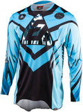 Answer Elite Xotic Jersey Sapphire/Black Youth Large - Performance Motocross Gear