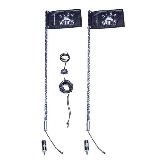 5150 Whips 187 LED Bluetooth Whips - (Pair)