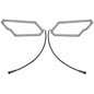 Can Am X3 187 Style Halos with Control Harness