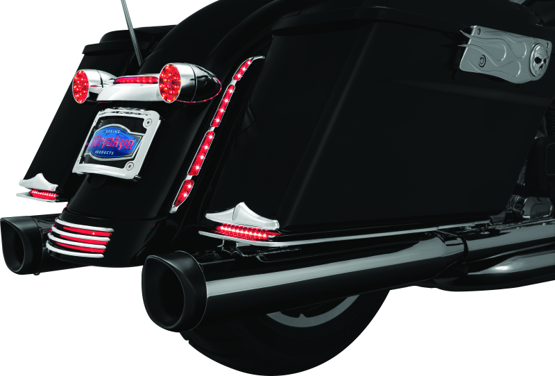Kuryakyn LED Turn Signal Bar Filler Panel for Harley Davidson Street Glide and Road Glide (Part #3154)