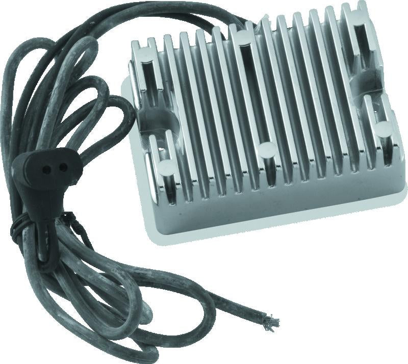 Twin Power 76-80 Big Twin Voltage Regulator for Harley Davidson - Chrome Finish, Replaces H-D 74512-79A, 17.8 Amp