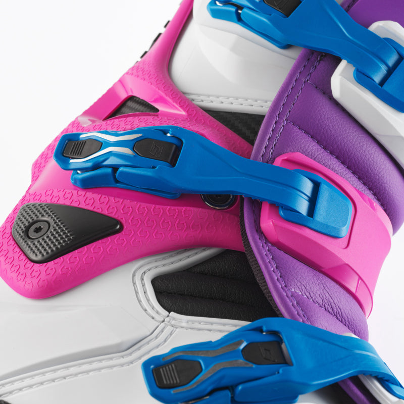Gaerne SG22 Limited Edition Powersports Boot Size 11 - Purple, White & Rhodamine