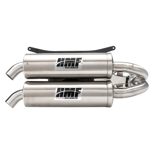 Polaris RZR Pro XP Titan Dual Full Turbo Back Exhaust