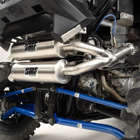 Polaris RZR Pro XP Titan Dual Full Turbo Back Exhaust
