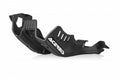Acerbis 20-23 KTM XC-W250TPI/300TPI/EXC300TPI Black Skid Plate - Durable and Lightweight PowerSports Protection