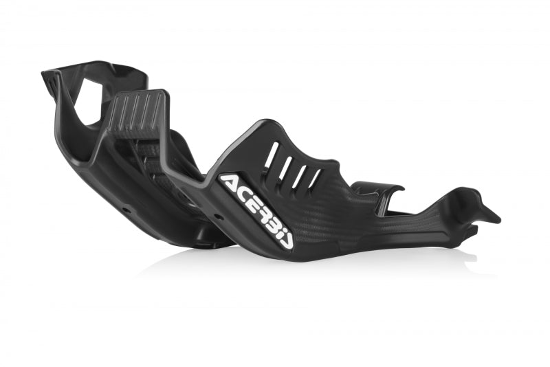 Acerbis 20-23 KTM XC-W250TPI/300TPI/EXC300TPI Black Skid Plate - Durable and Lightweight PowerSports Protection