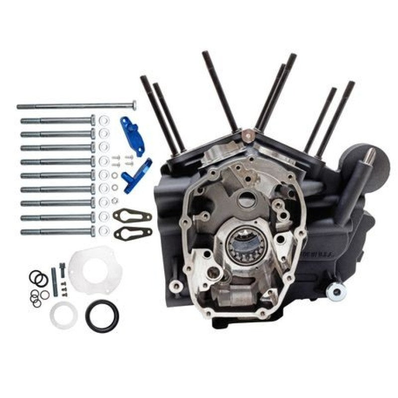 S&S Cycle 2017+ M8 Touring Models MK-Series Crankcase Assembly – Black