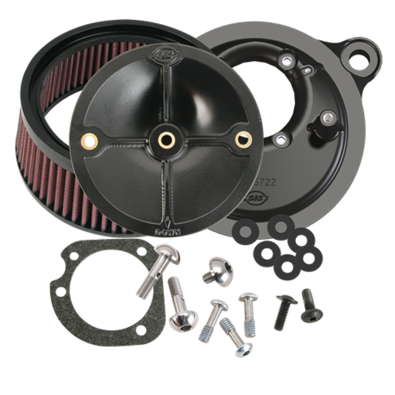 S&S Cycle 170-0060 Stealth Air Cleaner Kit for Harley Davidson FXDX and Softail Models