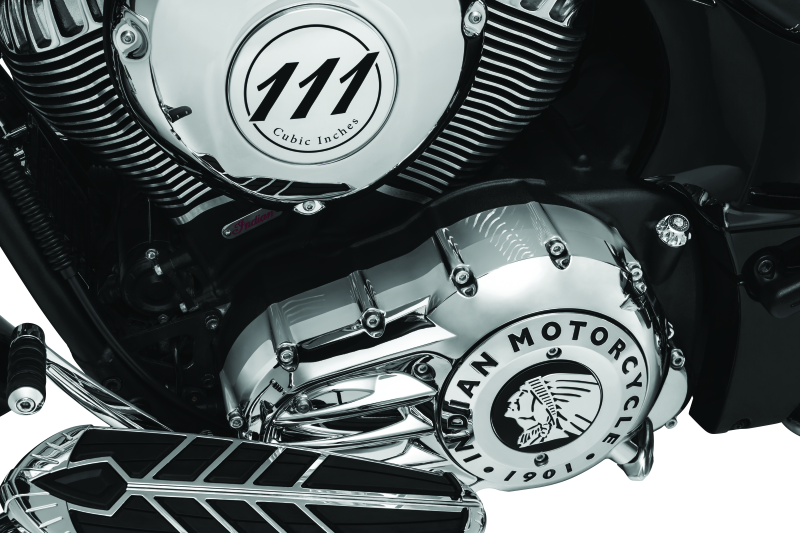 Kuryakyn Rear Oil Panel Accent Chrome for Indian Motorcycles Part 5644