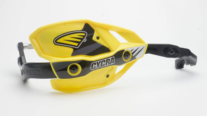 Cycra Probend Ultra Handguards with HCM Clamp, 1-1/8 inch, Yellow