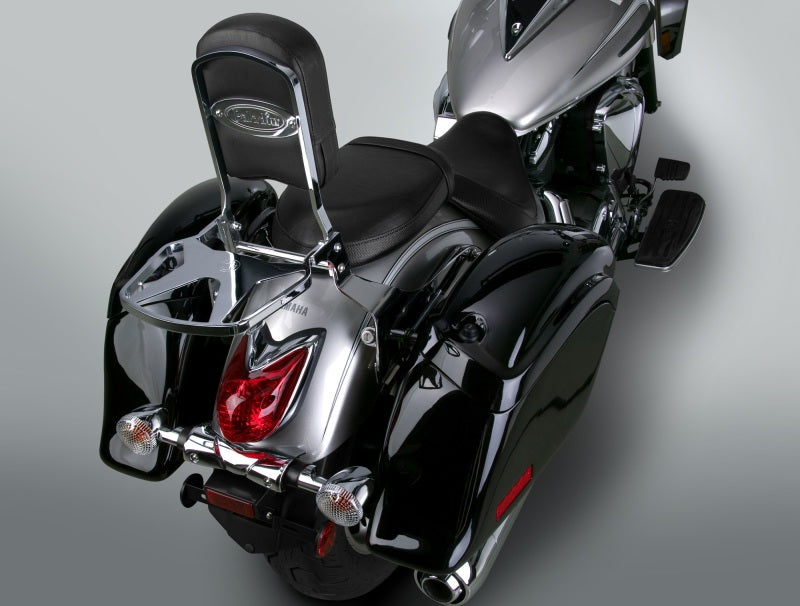 National Cycle P9800A Paladin Backrest with Pad for Honda, Indian, Kawasaki, Suzuki, Yamaha Motorcycles