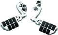 Kuryakyn Longhorn Offset Dually ISO Pegs with 1-1/4 Inch Clamp in Chrome - Model 4575