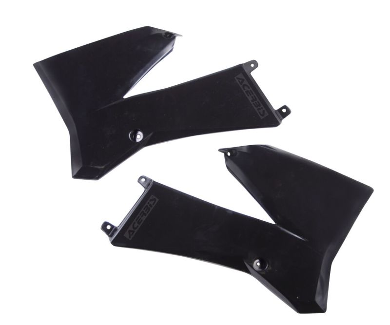 Acerbis KTM SX85/ SX105 Radiator Shroud – Black for 2003-2007 Models