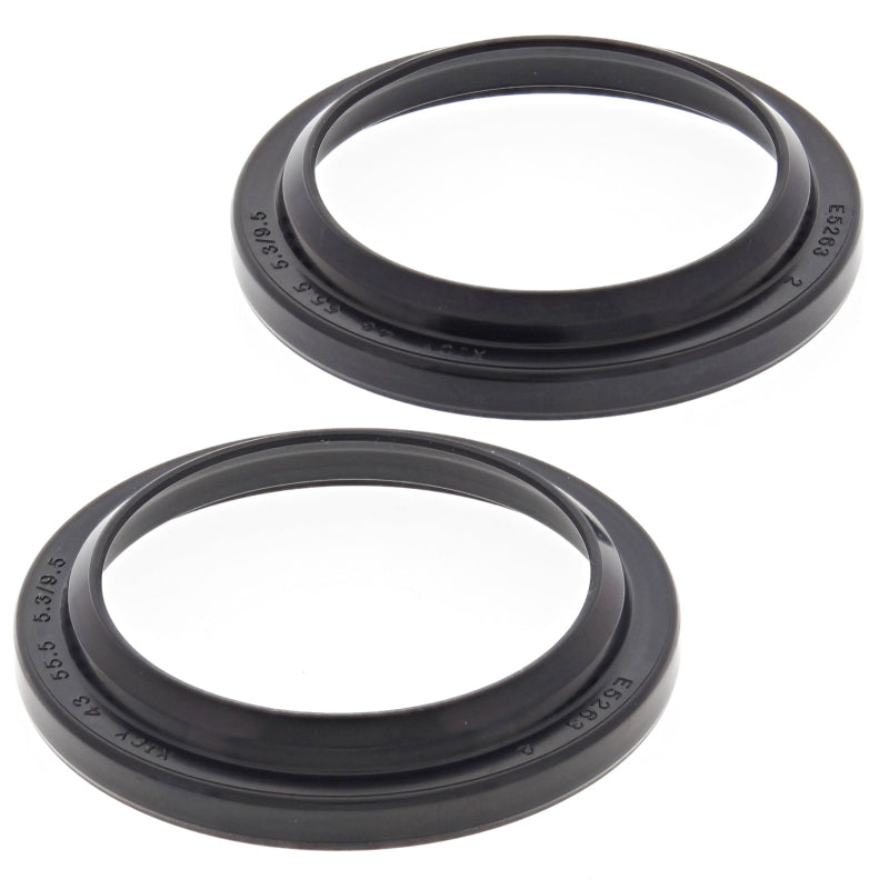 All Balls Racing Fork Dust Seal Kit for Honda CR125R 1984-1986 and Compatible Models