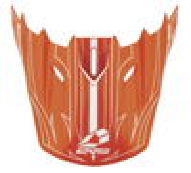 EVS T5 Pinner Helmet Visor - Orange/White for Powersports Helmets