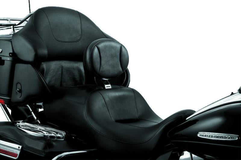 Kuryakyn Plug-In Driver Backrest 97-Up Touring Chrome for Harley Davidson