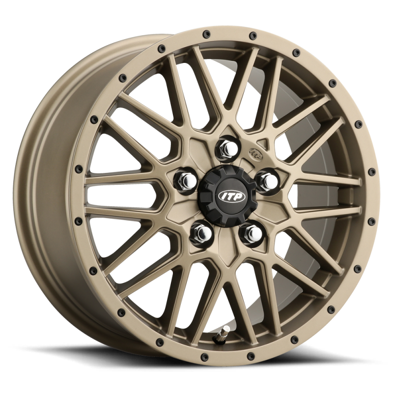 ITP Hurricane 14x7 Off-Road Wheel with 4/4 Bolt Pattern and Black Finish