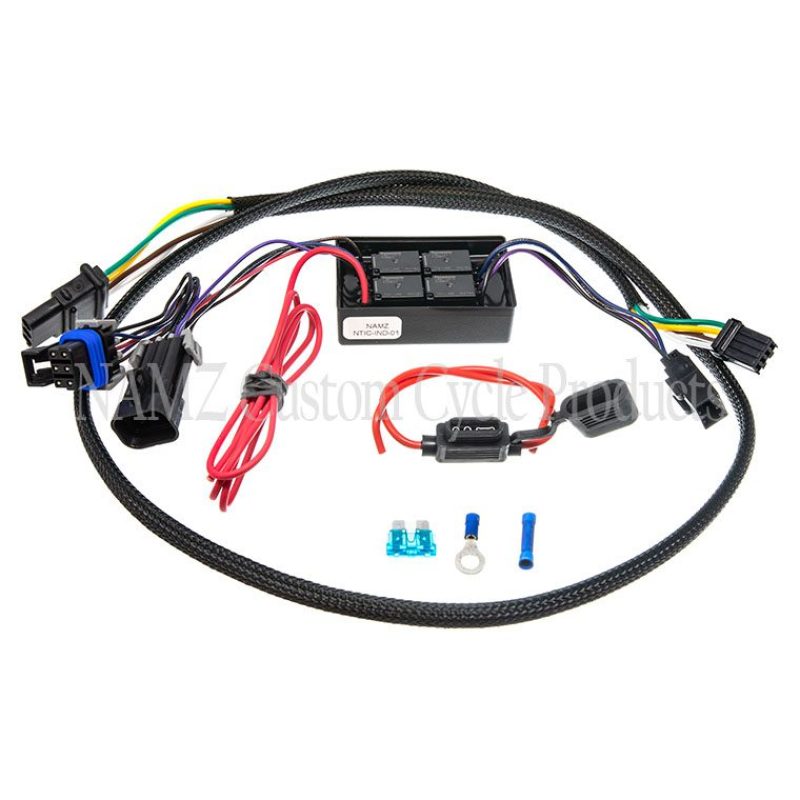 NAMZ NTIC-IND-01 Trailer Isolator for Indian Touring Models – 4-Wire Trailer Compatibility