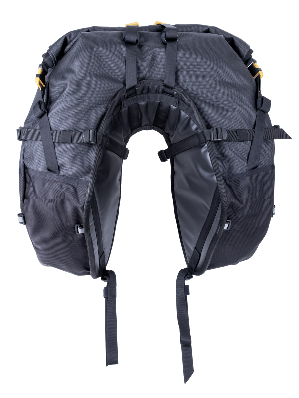 Giant Loop Coyote Saddlebag 39L in Black - Durable Powersports Storage Solution