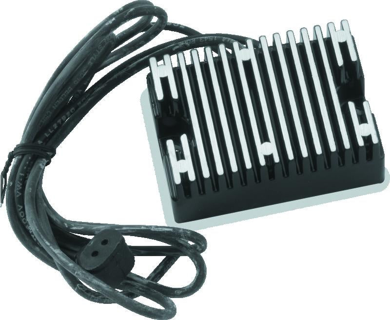 Twin Power 76-80 Big Twin Voltage Regulator for Harley Davidson – Black Replaces H-D 74512-79A, 17.8 Amp