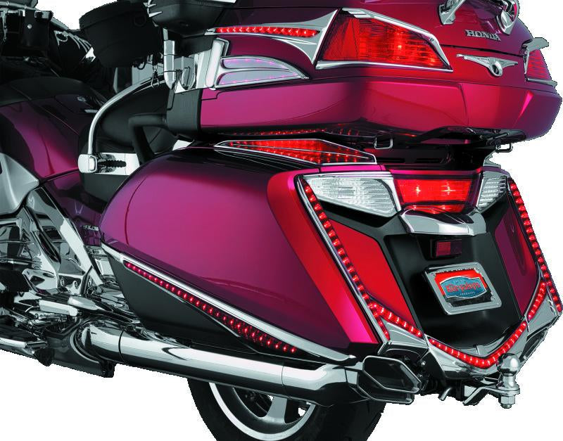 Kuryakyn LED Rear Fender Tip for Honda GL1800 (2012-2016) with Red Lens