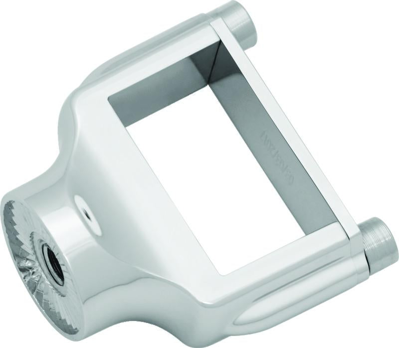 Kuryakyn Side Mount License Plate Holder Clamp for Harley-Davidson XL Models (1986-2023) - Chrome