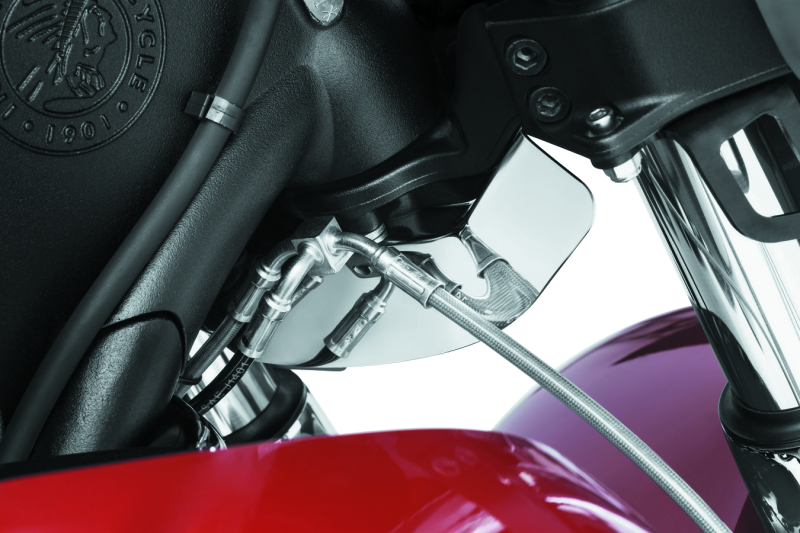 Kuryakyn Lower Triple Tree Wind Deflector Chrome for Indian Chieftain & Roadmaster 2014-2020