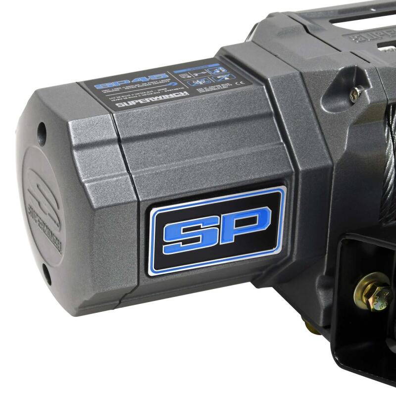 Superwinch SP 45 4,500 lbs. 12V DC Off-Road Winch with Steel Rope and Roller Fairlead