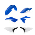 Acerbis Yamaha YZ65 Plastic Kit (2018-2025) - Blue, White, and Black