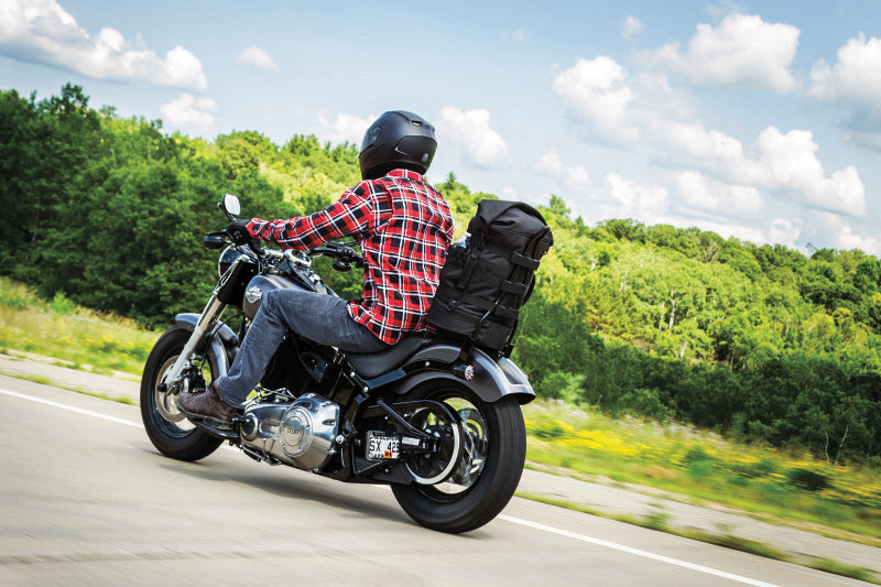 Kuryakyn Momentum Freeloader Duffle - Versatile 2,036 cu. in. Motorcycle Luggage with Quick-Mount Strap