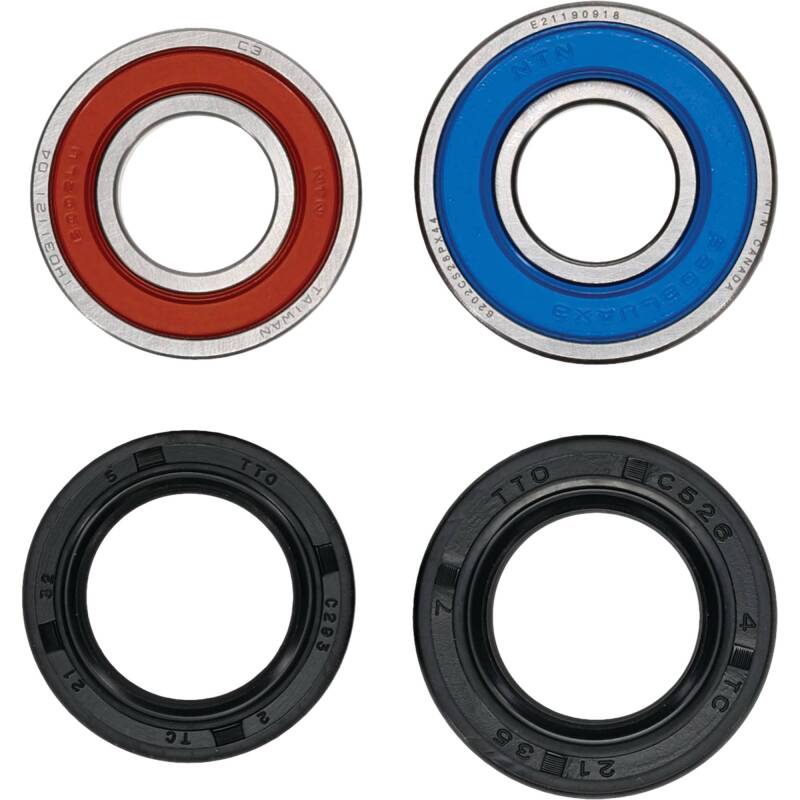 Pivot Works Premium Wheel Bearing Kit for Suzuki T500 Titan, Honda CR80R, and More – Part 25-1160-P