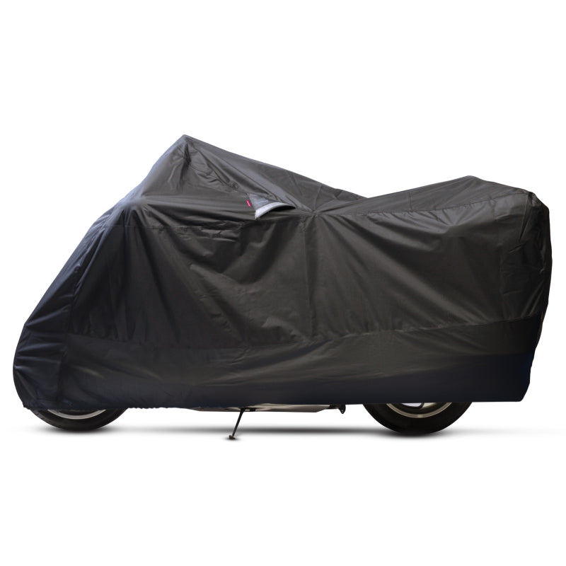 Dowco Touring Large WeatherAll Plus EZ Zip Motorcycle Cover - Black (Part No. 50022-00)