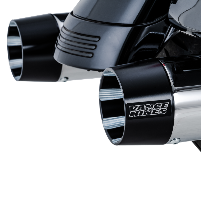 Vance & Hines Blackbird 450 Slip-ons for Harley-Davidson Touring 2017-2023 - Chrome