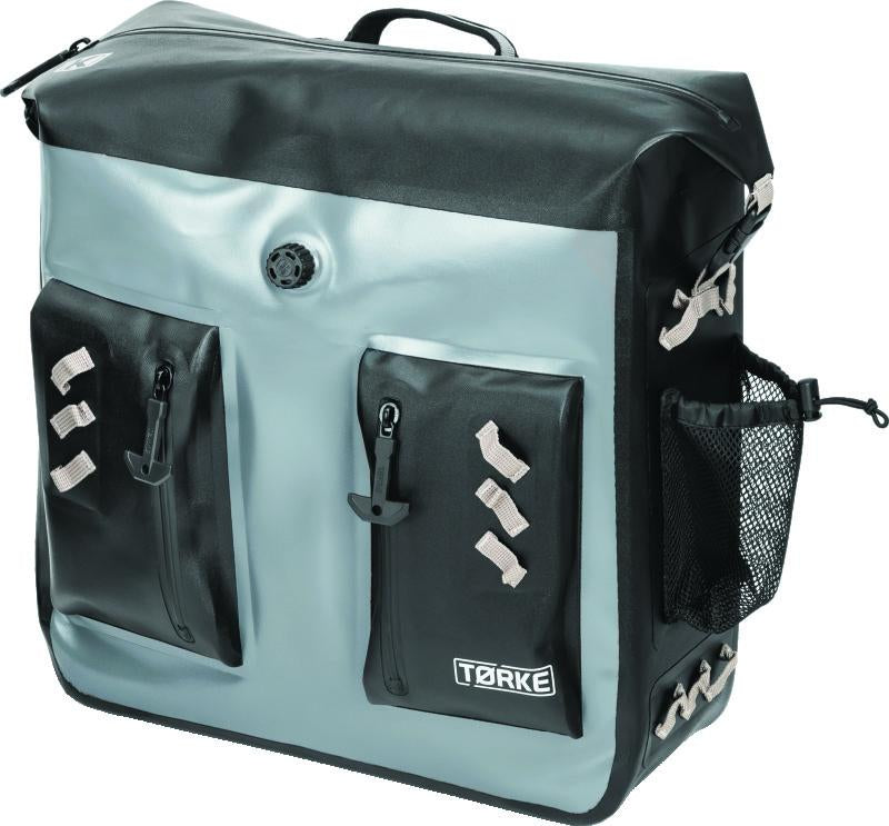 Kuryakyn Torke 24L Solo Dry Pannier – Waterproof Motorcycle Storage Bag with Removable Support Structure